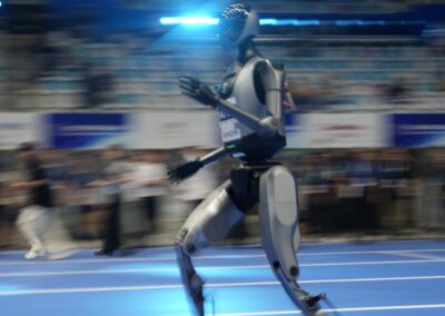 Beijing’s first World Humanoid Robot Games open