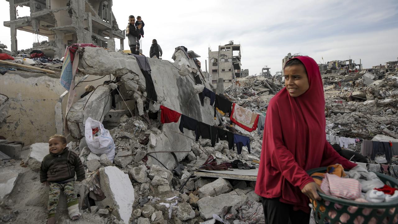 People in Jabaliya in the Gaza Strip (file image)