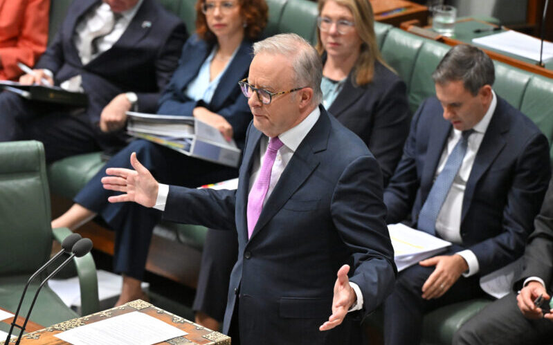 Anthony Albanese talks