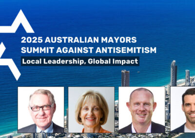Point of Order. Antisemitism Summit raises ethics eyebrows