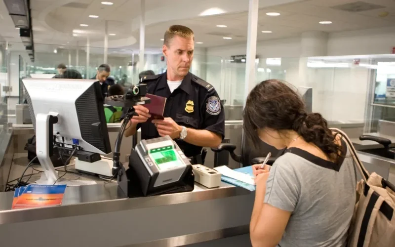 US Customs processing