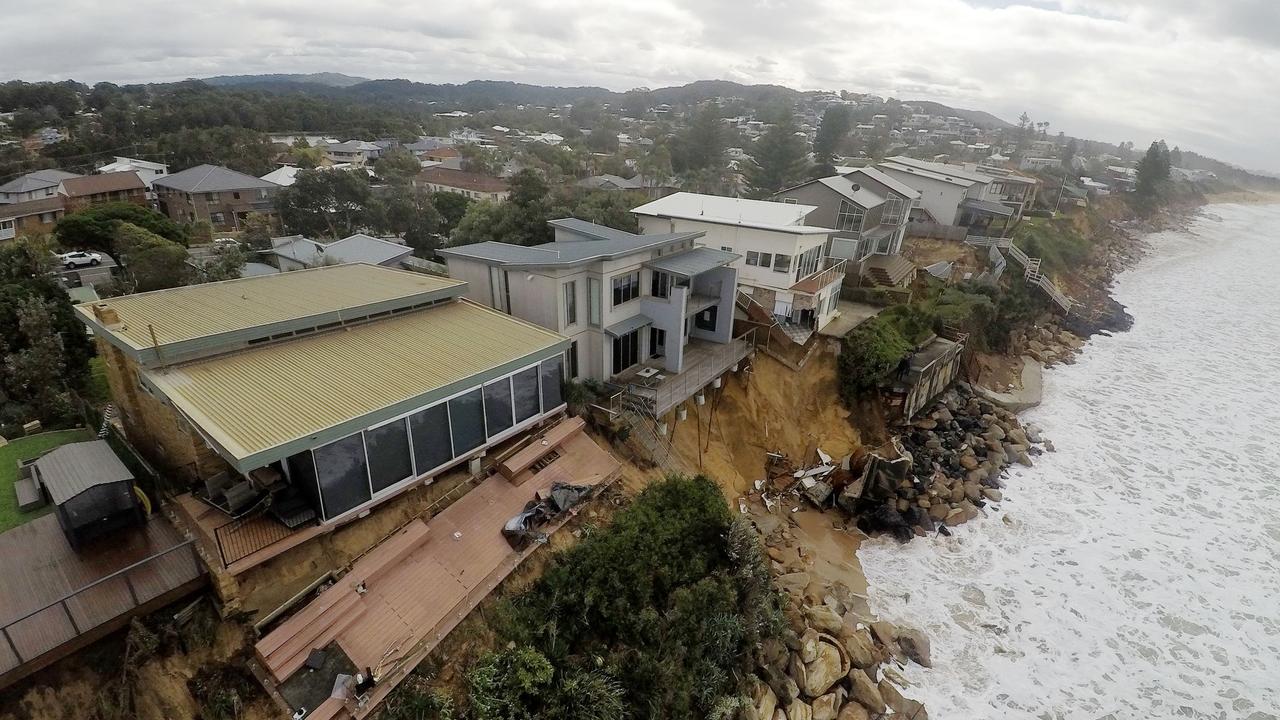 Coastal erosion (file image)