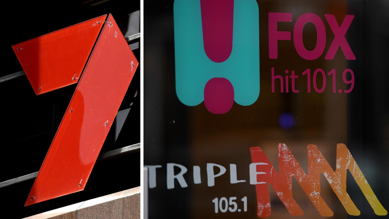 Signage for Seven and SCM (file images)