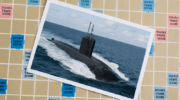 ChatGPT Image submarine on scrabble board
