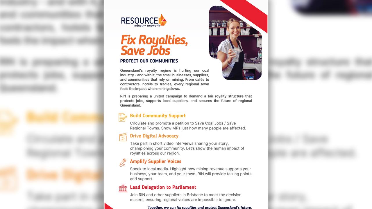 COAL ROYALTIES SCHEME