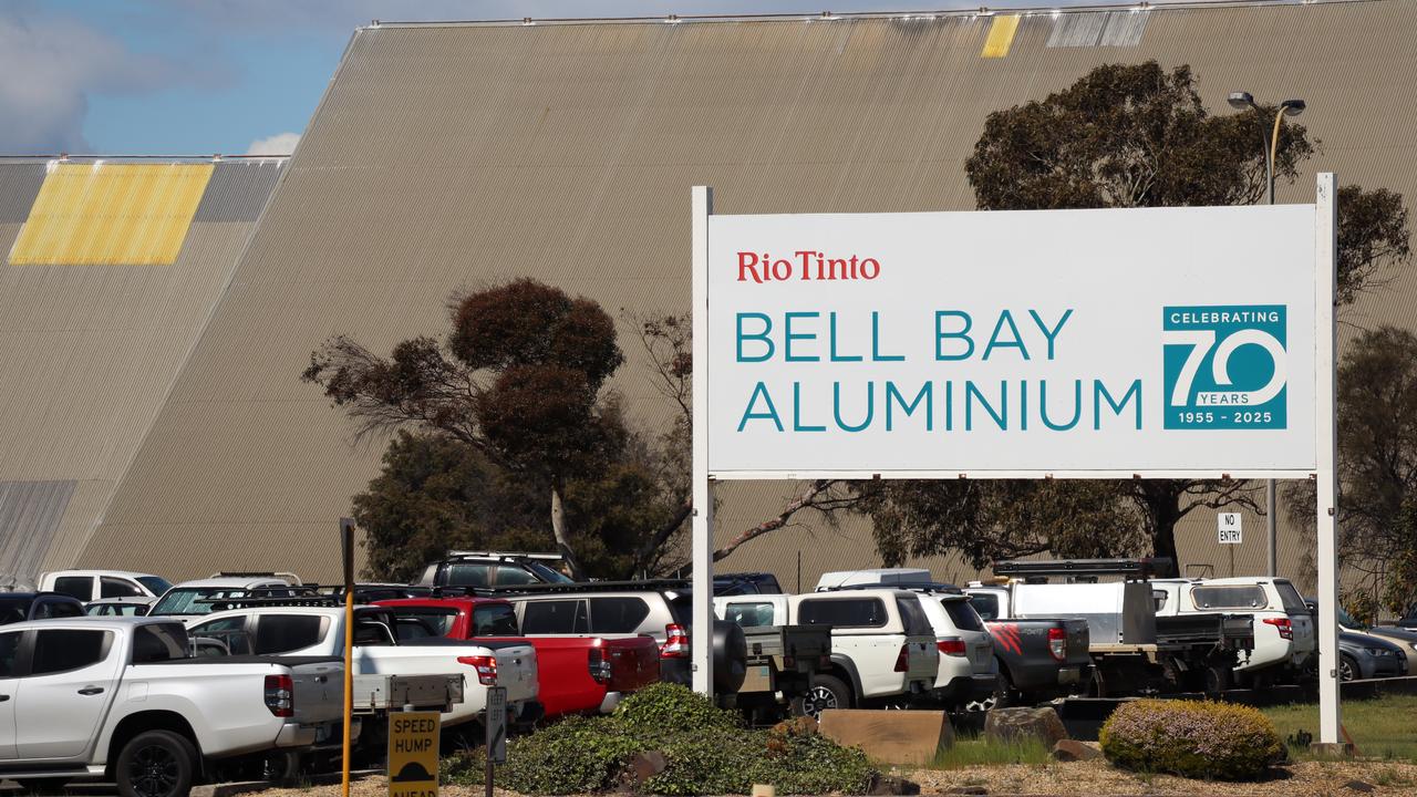 Rio Tinto's Bell Bay Aluminum in Tasmania