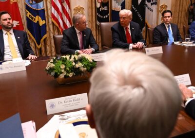 ‘I don’t like you either’: Trump hits back at Rudd