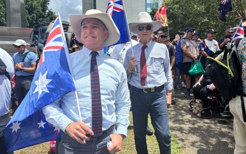 Katter at March for Australia