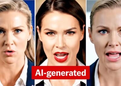 The AI avatars driving claims of a “migrant invasion”