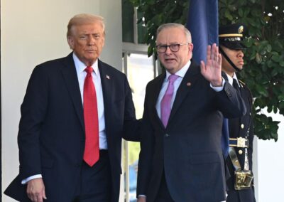 Albanese meets Trump at White House for first time