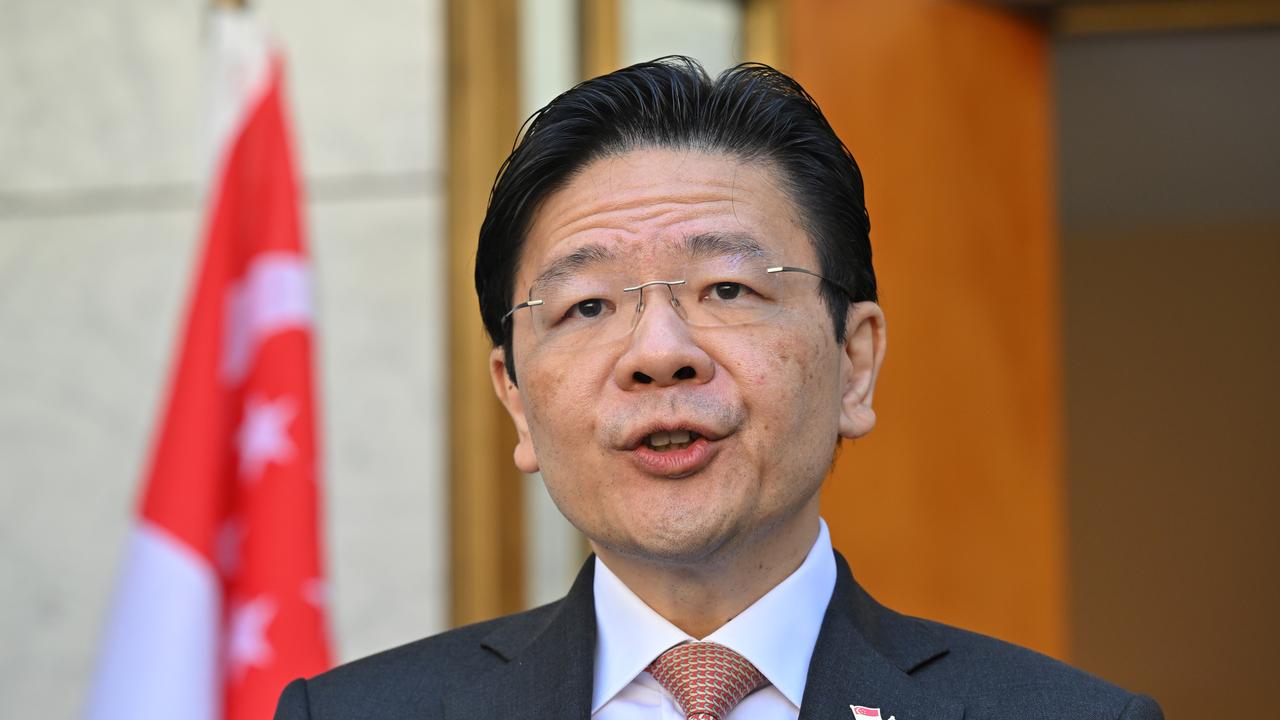 A file photo of Lawrence Wong