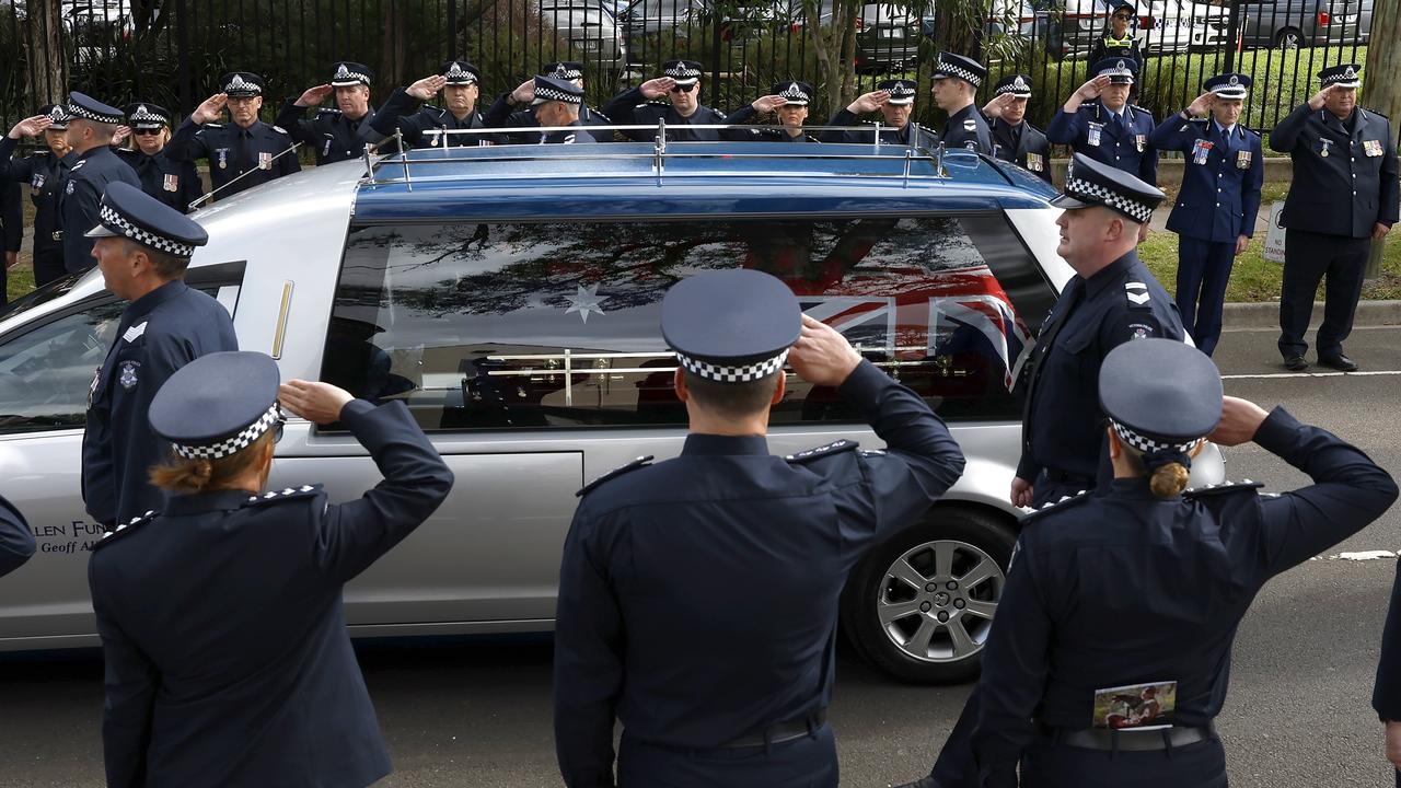 VICTORIA POLICE OFFICER FUNERAL