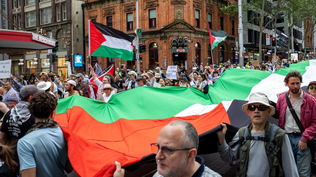 Pro-Palestine protest in Sydney