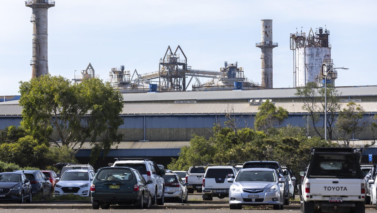 Tomago Aluminium smelter in NSW