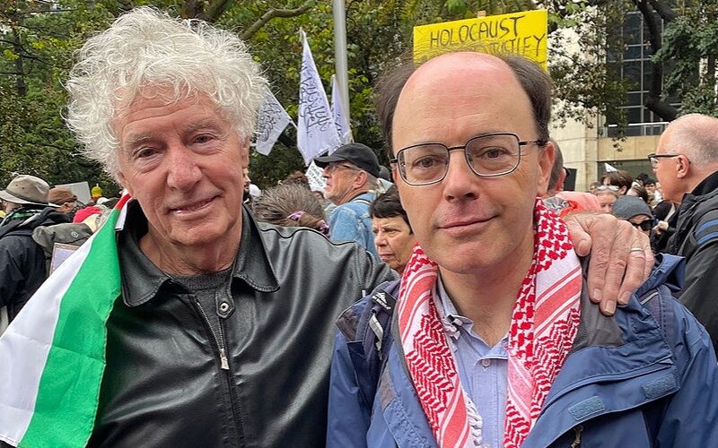 John Keane and Nick Riemer. Image: Chuffed.org