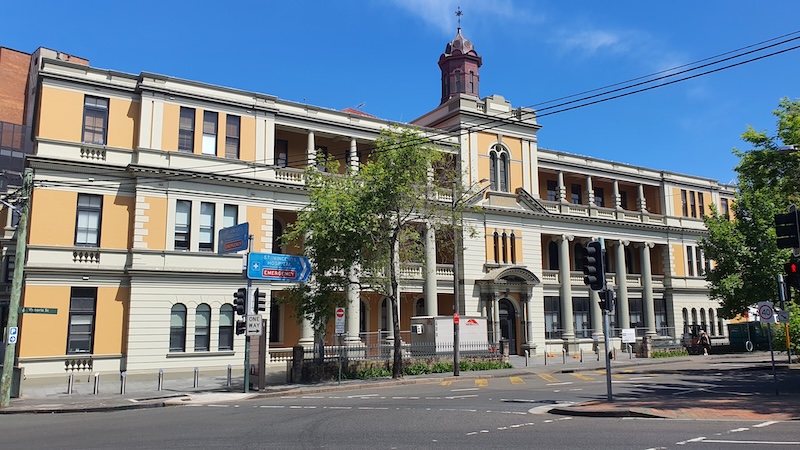 Cardiologist Dr Peter Macdonald back at St Vincent's Hospital. Image: Wikipedia