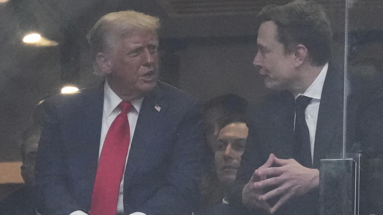 President Donald Trump, Elon Musk at the memorial for Charlie Kirk