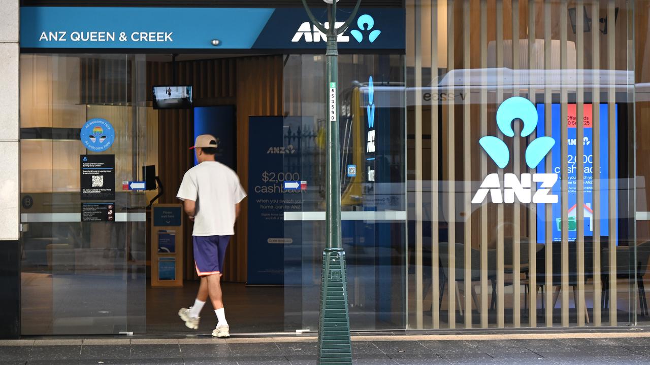 An ANZ bank branch