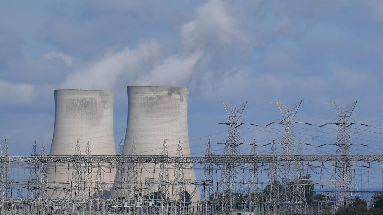 Bayswater coal-fired power station cooling towers