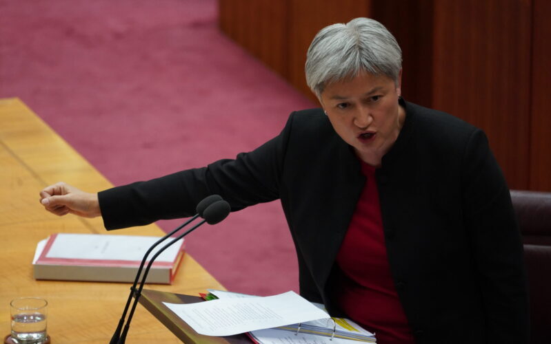 Penny Wong question time
