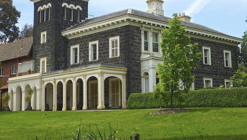 Bishopscourt Melbourne. Residence of Anglican Archbishop. Image: Bishopscourt.org.au