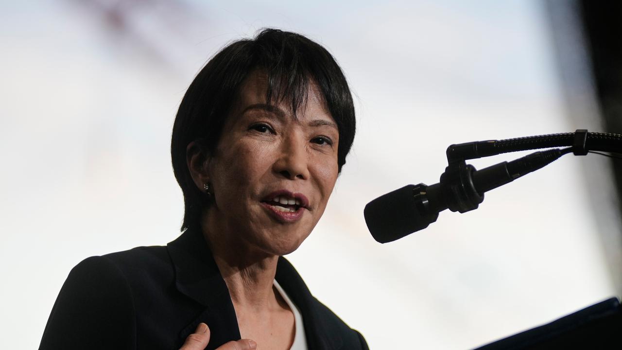 Japanese Prime Minister Sanae Takaichi