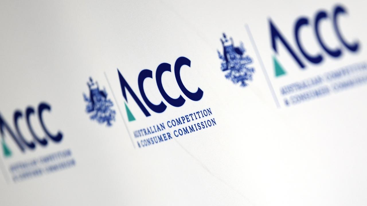 Australian Competition And Consumer Commission signage