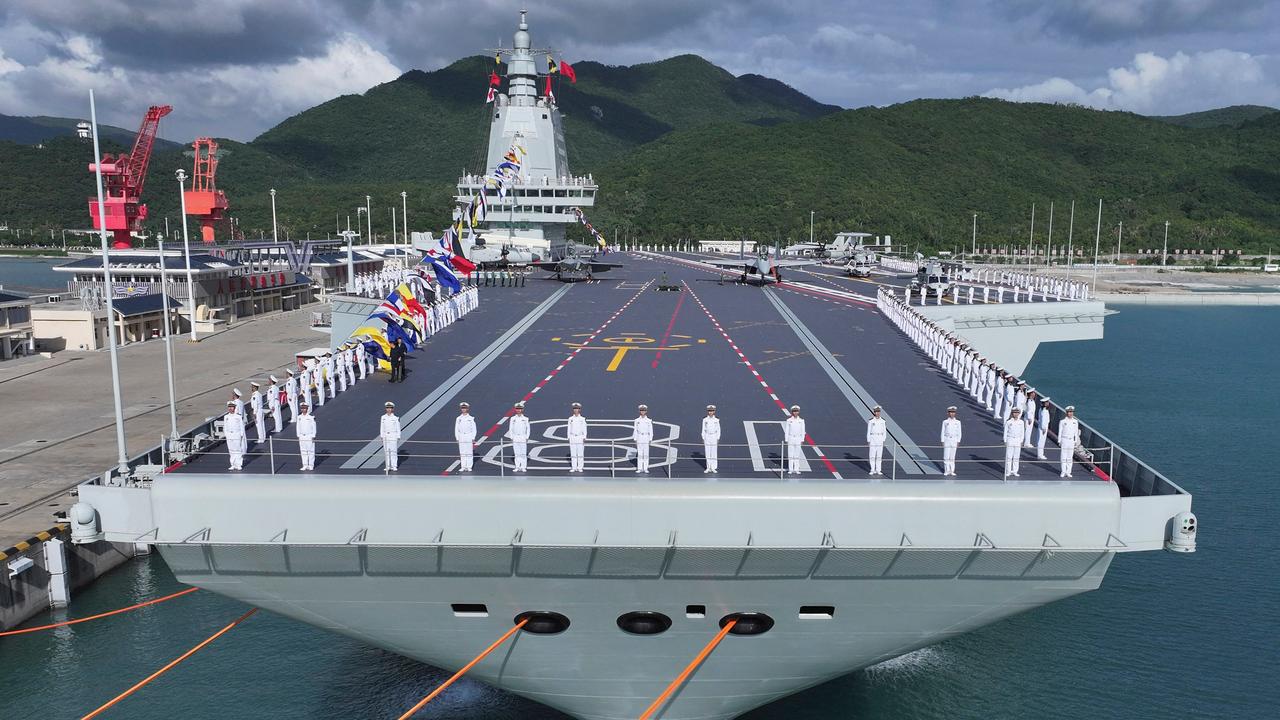 Fujian aircrat carrier