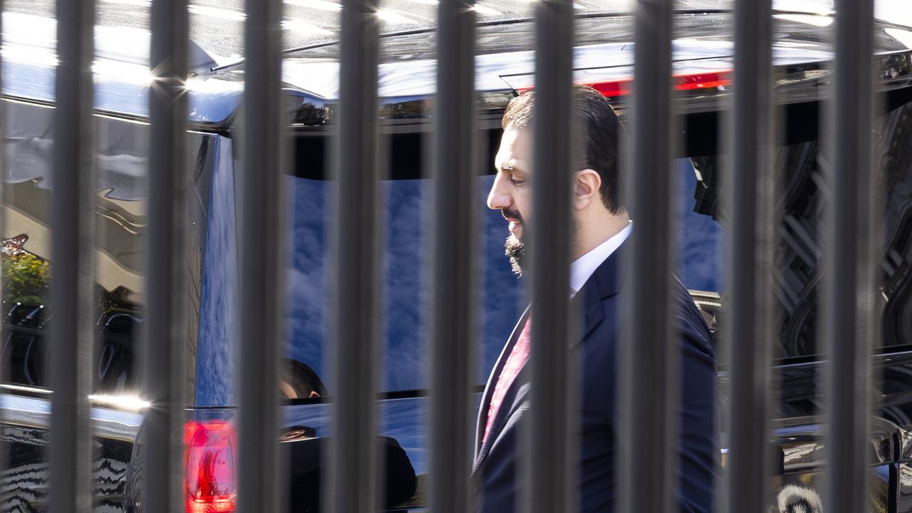 Syrian President Ahmed al-Sharaa