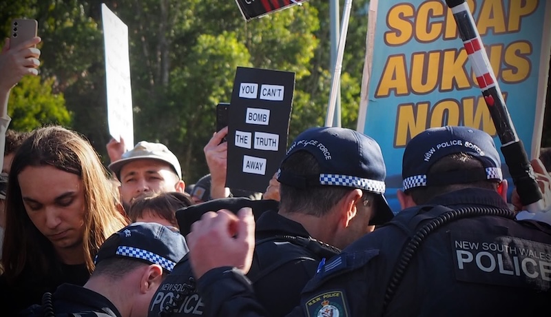 Indo-Pacific Weapons Expo. Image Green Left Weekly