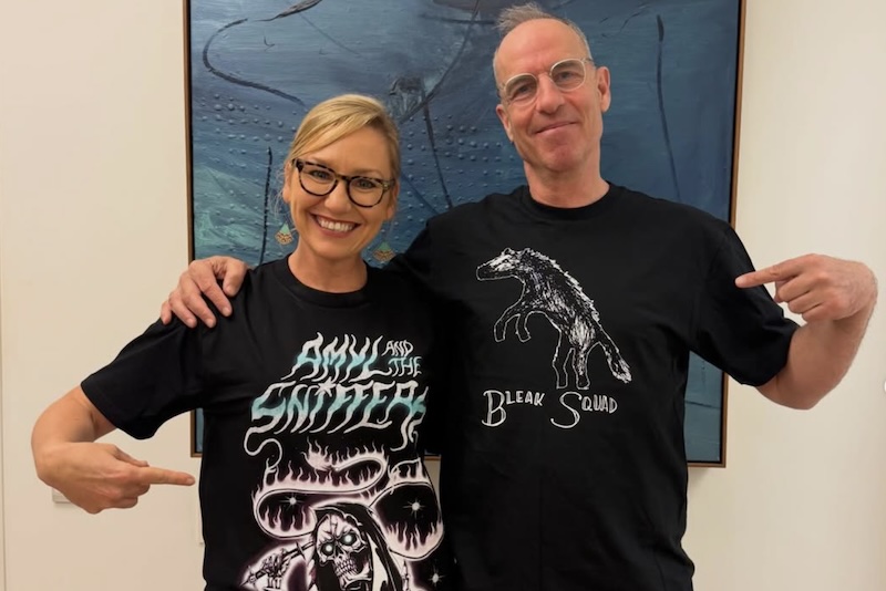 Greens leader Senator Larissa Waters and Senator Nick McKim