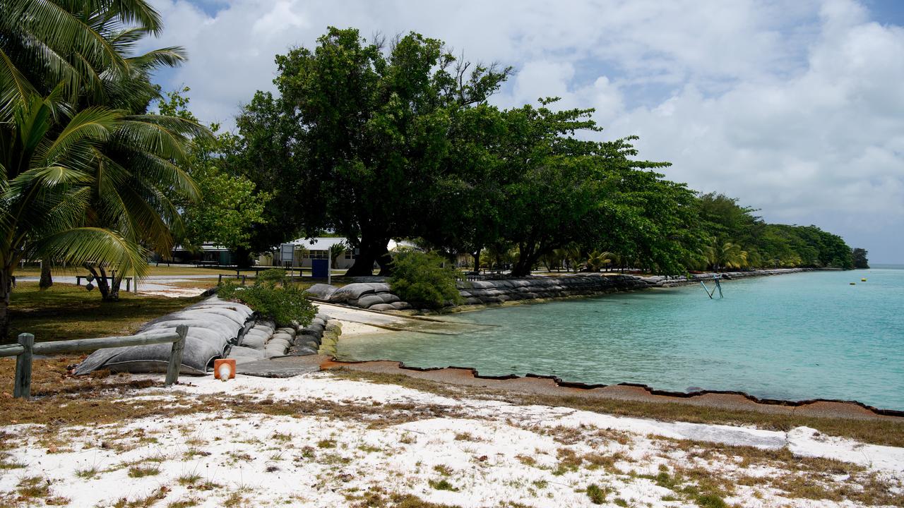 A file photo from the Cocos Islands