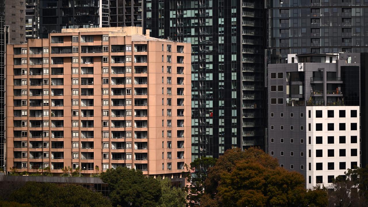 Residential housing in Melbourne (file image)