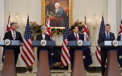 Wong, Marles meet US counterparts, with China in focus