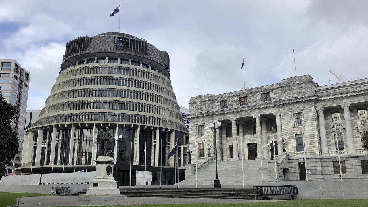 The New Zealand parliament building in Wellington