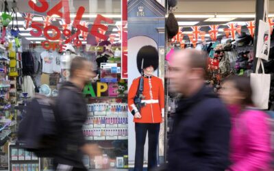 UK inflation falls before Bank of England rate decision