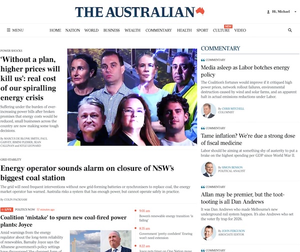 Murdoch Coalition scare campaign