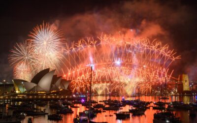 New Year’s crowds praised, record police presence