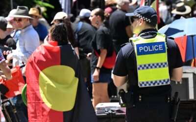 ‘Worried for our kids’: alleged rally bomb sparks fear