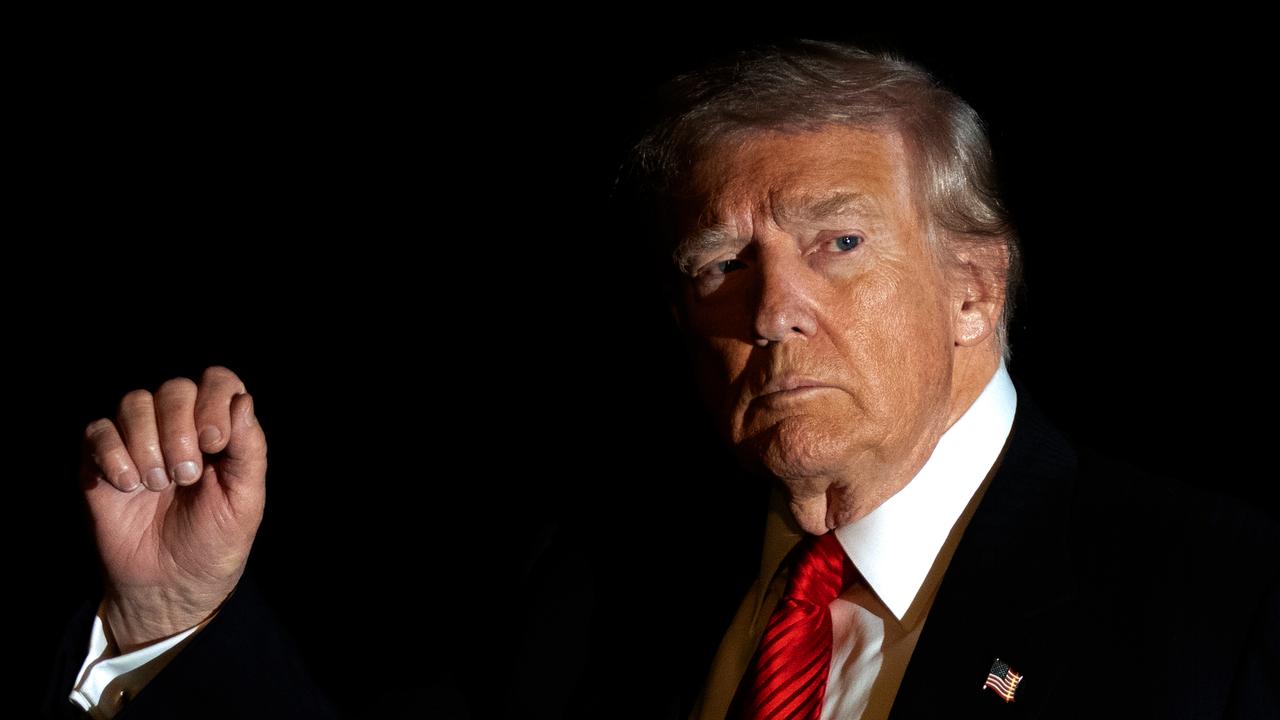 US President Donald Trump