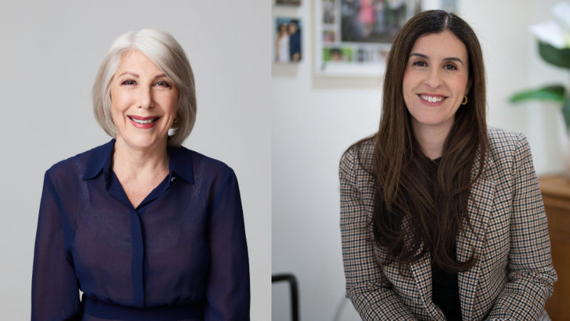 Louise Adler and Randa Abdel-Fattah