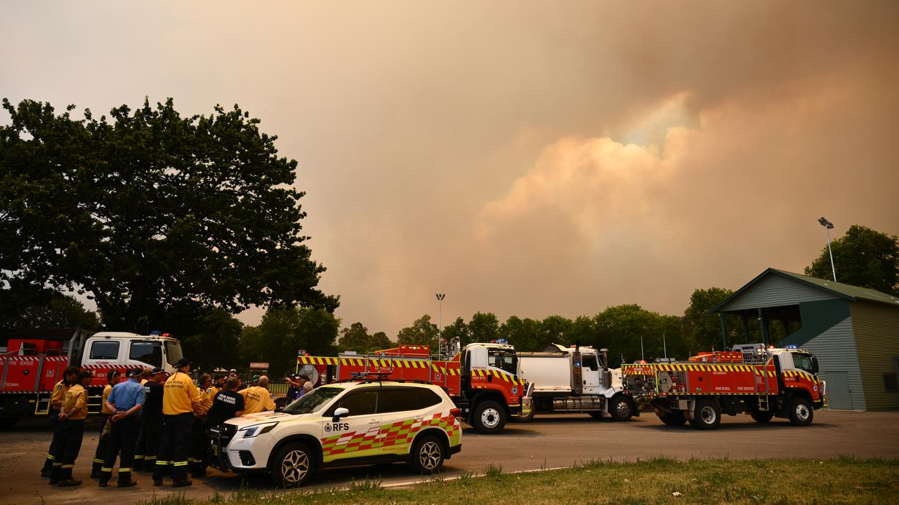 Firefighters in Victoria