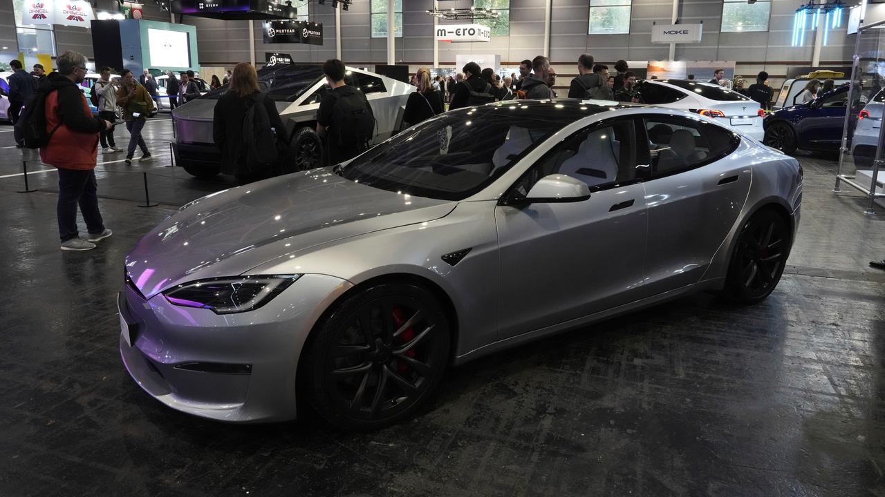 A file photo of a Model S 