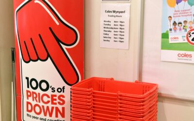 Coles hits back, blames inflation for prices going up