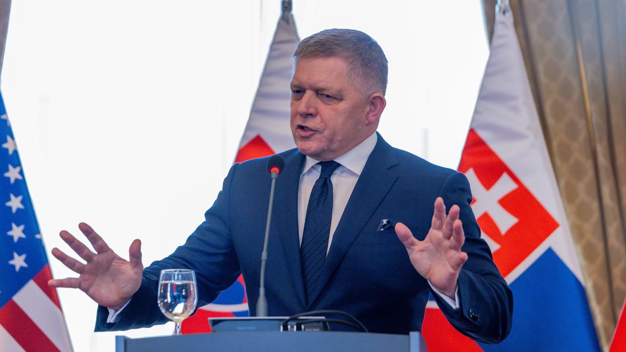 Slovakia's Prime Minister Robert Fico