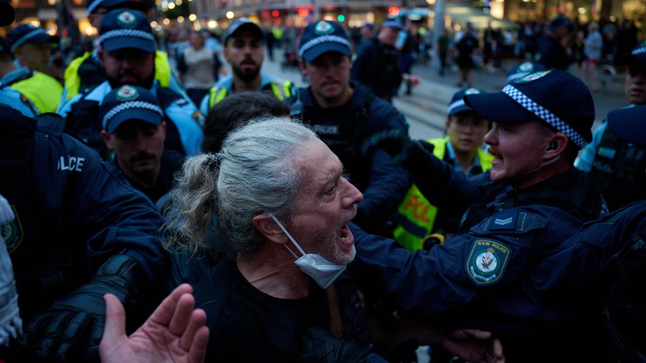 Protest against Israeli President Isaac Herzog in Sydney