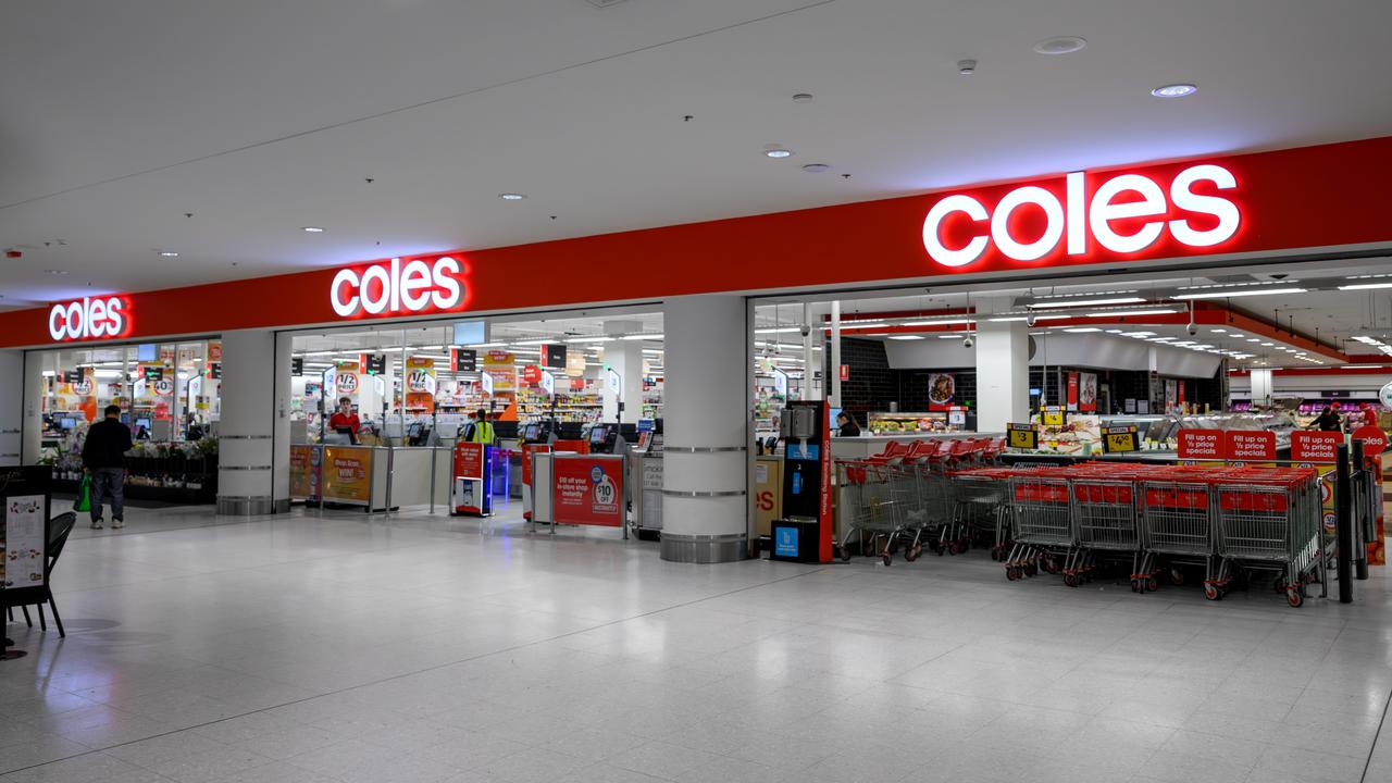 Coles supermarket (file)