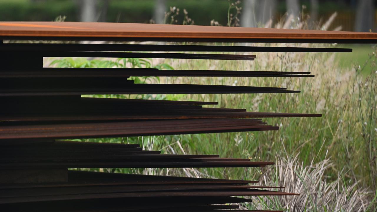 Steel sheets at BlueScope Steelworks