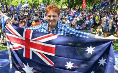 ‘Disunity is death’: coalition slumps amid Hanson surge