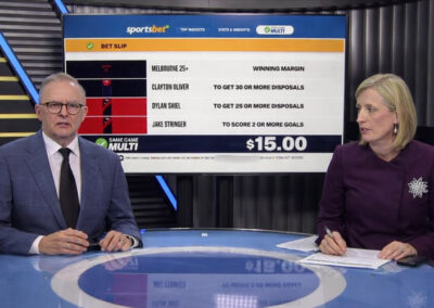 Gambling advertising ban. Labor odds-on to do nothing